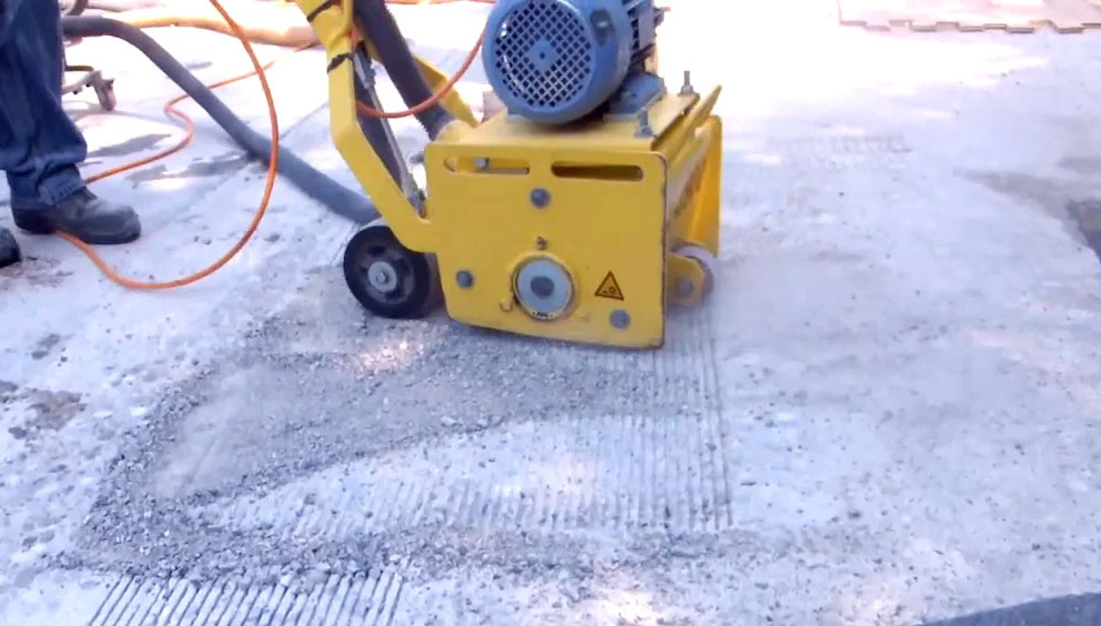 Concrete Scarifying