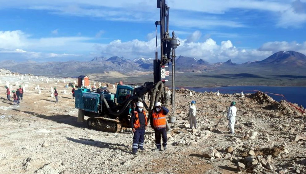 DTH Rock Drilling