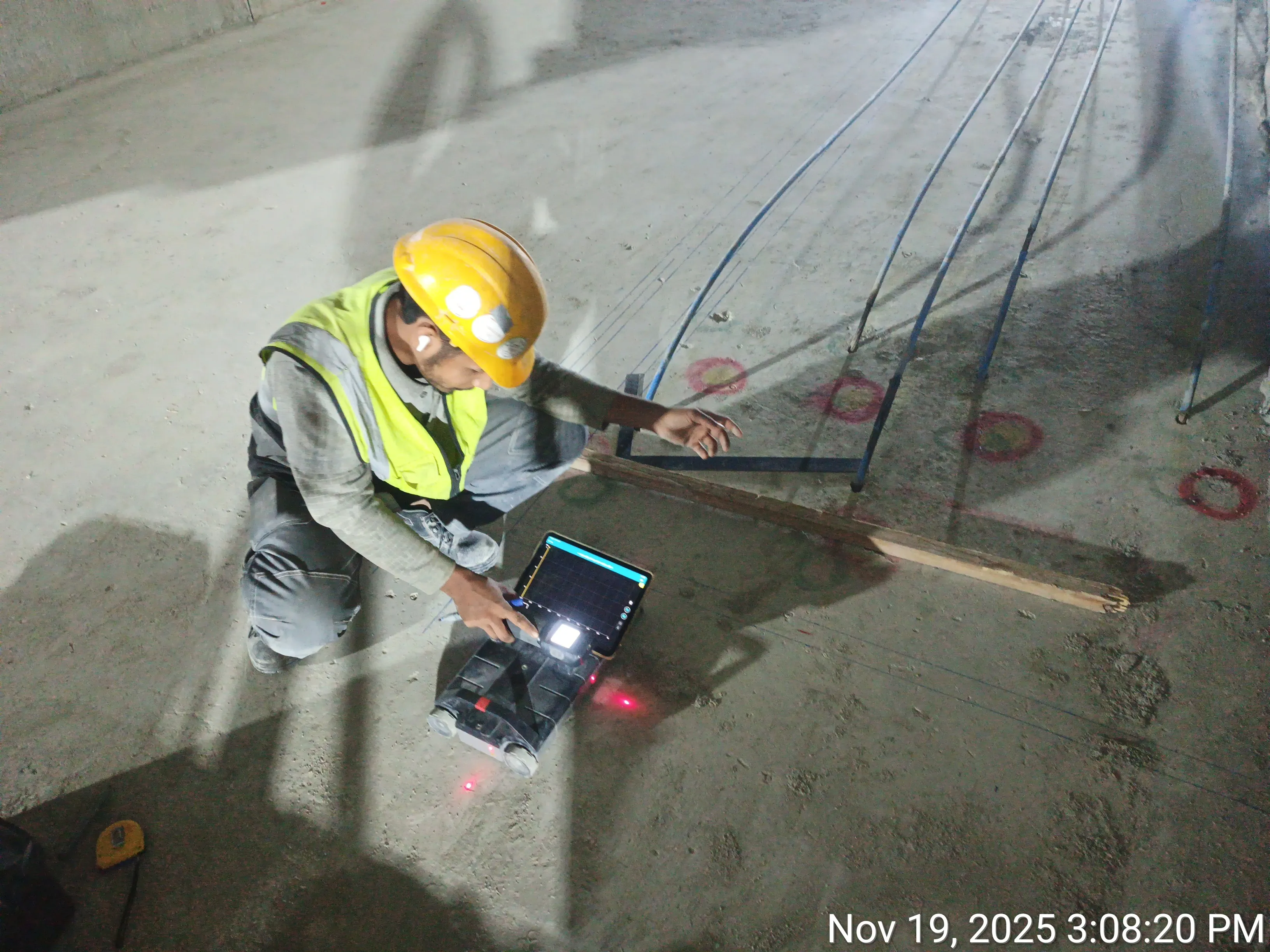 Robotic breaking operation