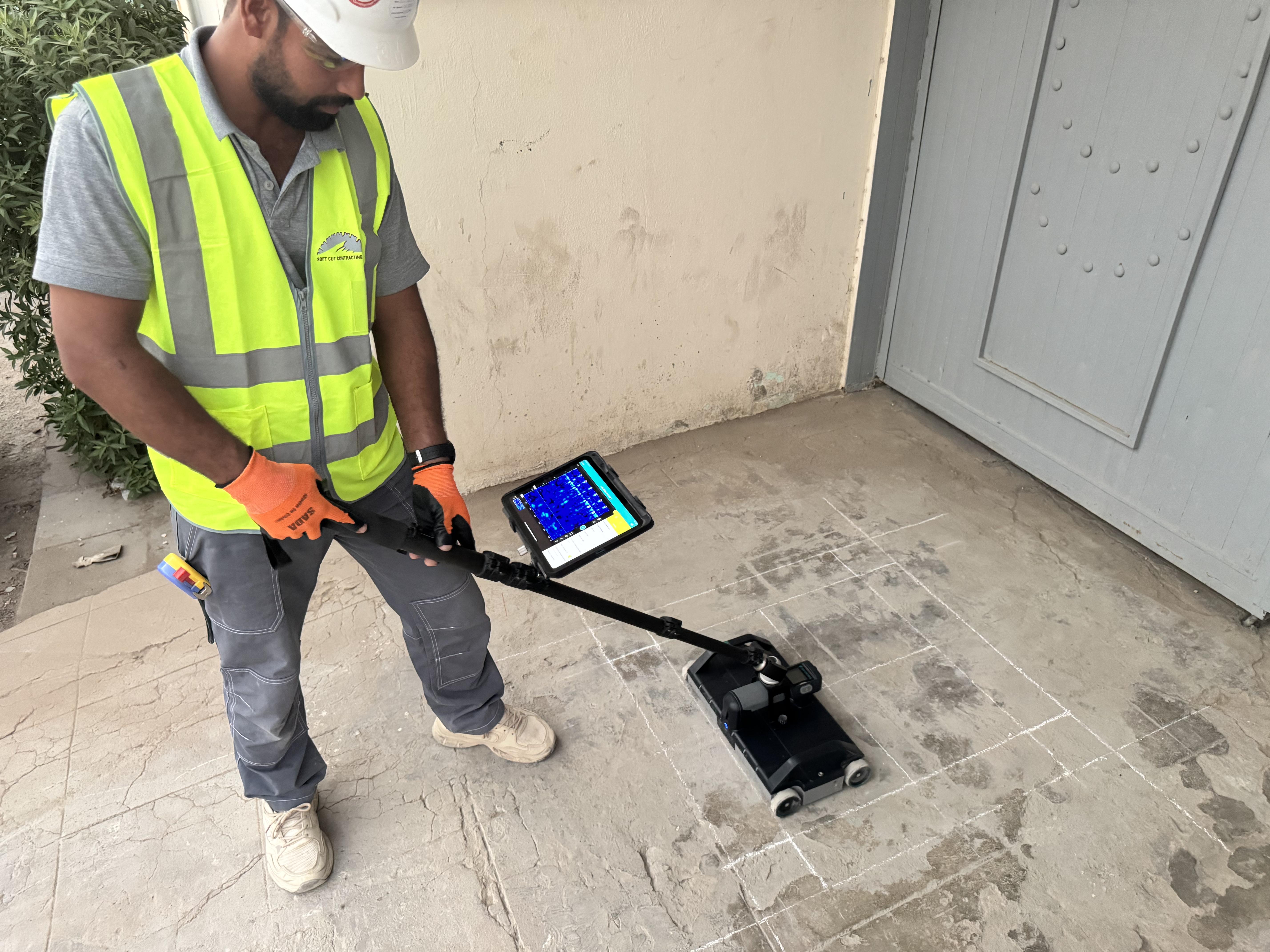 Concrete scanning & Sub-Surface Mapping